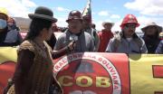 Federación de Mineros asegura que el Congreso para cambiar la directiva de la COB será del 6 al 10 de octubre