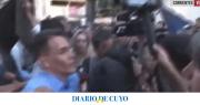 Ahora en Corrientes: tensión y empujones en la caravana de Karina Milei y Martín Menem