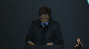 Javier Milei asegura que las tasas de interés van a bajar cuando pase el “riesgo kuka”