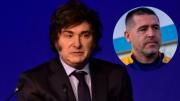 Javier Milei volvió a cargar contra Juan Román Riquelme