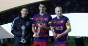 Andrés Iniesta se vuelve a juntar con Lionel Messi y Luis Suárez por un motivo muy particular