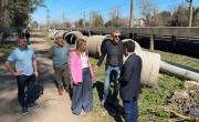 Randazzo cuestionó “la falta de gestión” desde una estación de Tren Universitario abandonada en el Conurbano