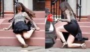 La fuerte caída de Anne Hathaway durante rodaje de “El diablo viste a la moda 2”