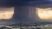 El fenómeno meteorológico con rachas de viento muy destructivas
