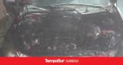 Bomberos sofocan siniestro en un rodado