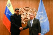 Maduro pidió a Guterres pronunciamiento de la ONU ante amenaza de EEUU