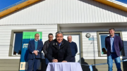 Las Coloradas: Figueroa entregó viviendas y anunció obras para la localidad