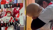 La historia viral de la semana: un nene hincha de River venció al cáncer y festejó en el Garrahan con los colores del club