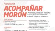 Amplían sedes y horarios de asistencia educativa en Morón