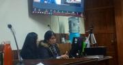 Se instala la audiencia de Pumari para revisar su detención preventiva en el caso de la quema del TED Potosí
