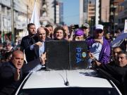 La camioneta que usó Milei en Lomas de Zamora tiene $ 41 millones en multas de tránsito
