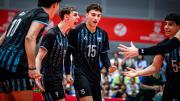 La selección argentina de vóley, con los mendocinos Molini y López, cayó en tie break frente a Japón