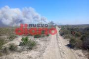 Alerta por incendio forestal en Figueroa: familias y animales en riesgo