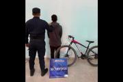 Detienen en Virgen de Guadalupe a un hombre acusado por múltiples delitos y recuperan una bicicleta