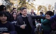 Kicillof busca consolidar una ventaja en la Tercera y juntó a intendentes