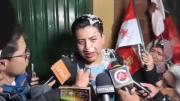 Marco Pumari sale de Cantumarca y dice que el Gobierno se equivocó si quería verlo derrotado