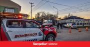 Bomberos participaron en rescate tras incidente vehicular