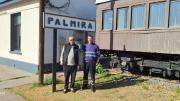 Padre e hijo unidos por el amor a los trenes, de Palmira al corazón de los ferrocarriles