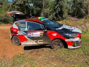 Rally Mundial: Boliviano Bruun queda fuera de competencia por rotura de suspensión delantera
