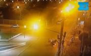 VIDEO. Al borde de una nueva tragedia vial en la Región: iban por el mismo carril, chocaron y están heridos