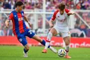 San Lorenzo no pudo aprovechar el hombre de más y empató sin goles ante Huracán en el clásico
