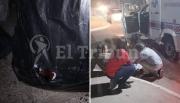 Grave accidente de un recolector de reisudos en Güemes por un vidrio mal descartado