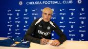 Garnacho fue presentado en Chelsea con un guiño a Cristiano Ronaldo