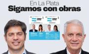 Sigamos con obras: Fuerza Patria presentó la boleta de Alak en La Plata