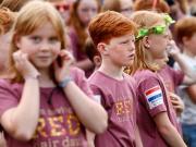 Miles de pelirrojos asistieron a un festival en Holanda que celebra el color de sus melenas