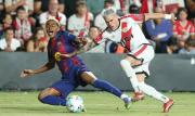 Barcelona deja escapar sus primeros puntos tras empatar ante Rayo Vallecano