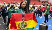 Saavedra logra medalla de plata para Bolivia
