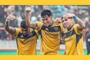Boca le ganó 2-0 a Aldosivi en Mar del Plata y sumó su tercera victoria consecutiva en el Torneo Clausura