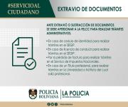 Importancia de denunciar la pérdida de documentos personales