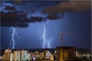 La tormenta de Santa Rosa mantiene en alerta a seis provincias: lluvias intensas y fuertes vientos este lunes
