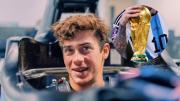 Franco Colapinto recibió a un campeón del mundo en el GP de Países Bajos