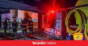Se incendió la garita del basural municipal