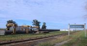 Avanza la renovación de vías en el tren a Mar del Plata