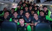 La selección boliviana partió a Barranquilla con la ilusión de lograr un resultado histórico