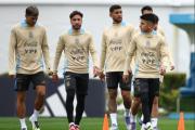 La Selección Argentina tuvo un nuevo entrenamiento pensando en Venezuela