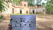 Jorge se enamoró de Neuquén, lanzó un Gin y lo ilustró con lugares emblemáticos de la ciudad