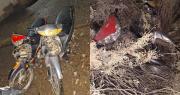 Recuperan en una recóndita zona de Pocito dos motos robadas