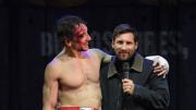 Lionel Messi fue al teatro para ver a Nicolás Vázquez