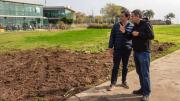 Recuperan 1400 metros cuadrados de costa en San Isidro