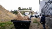 El Municipio avanza en el reacondicionamiento del cerro de Alsina e Yrigoyen