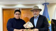 Othar y Claudio Vidal analizaron la situación de la región en materia productiva