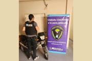 La Policía recuperó una motocicleta robada en Nueva Esperanza