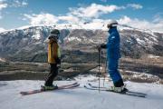 El cerro que sigue abierto en Neuquén: Lago Hermoso todavía vive el invierno