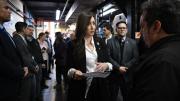 El inesperado cruce entre Victoria Villarruel y un trabajador de FATE: “No compartimos su política”