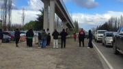 Levantaron el corte de la Ruta 7: el reclamo de las familias por un acceso seguro a una escuela de Centenario