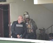Arturo Murillo es trasladado a la Felcc en medio de fuerte resguardo policial